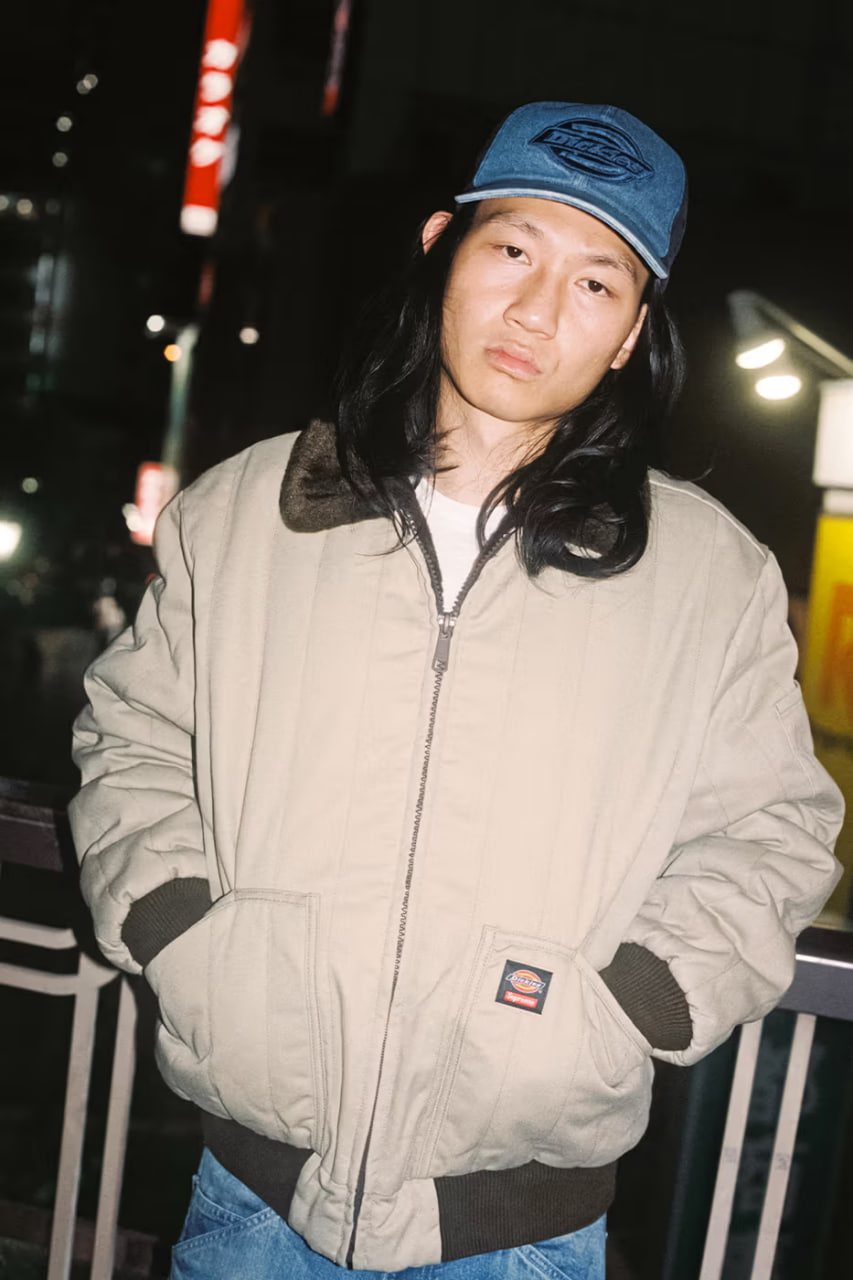 Бренды Supreme и Dickies выпустили коллаборацию (фото 1)
