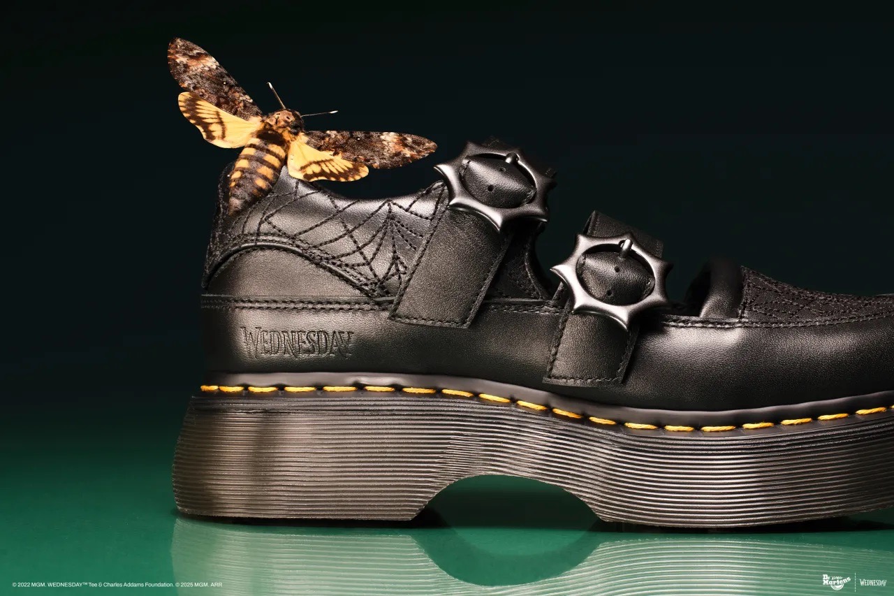 Dr. Martens выпустил коллекцию по мотивам сериала «Уэнздей» (фото 2)