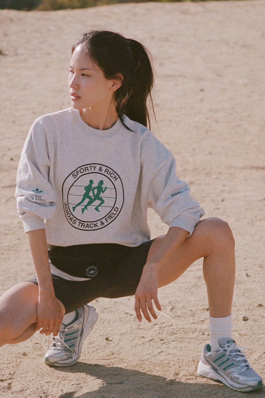 Sporty & Rich и adidas показали новую беговую коллекцию (фото 1)