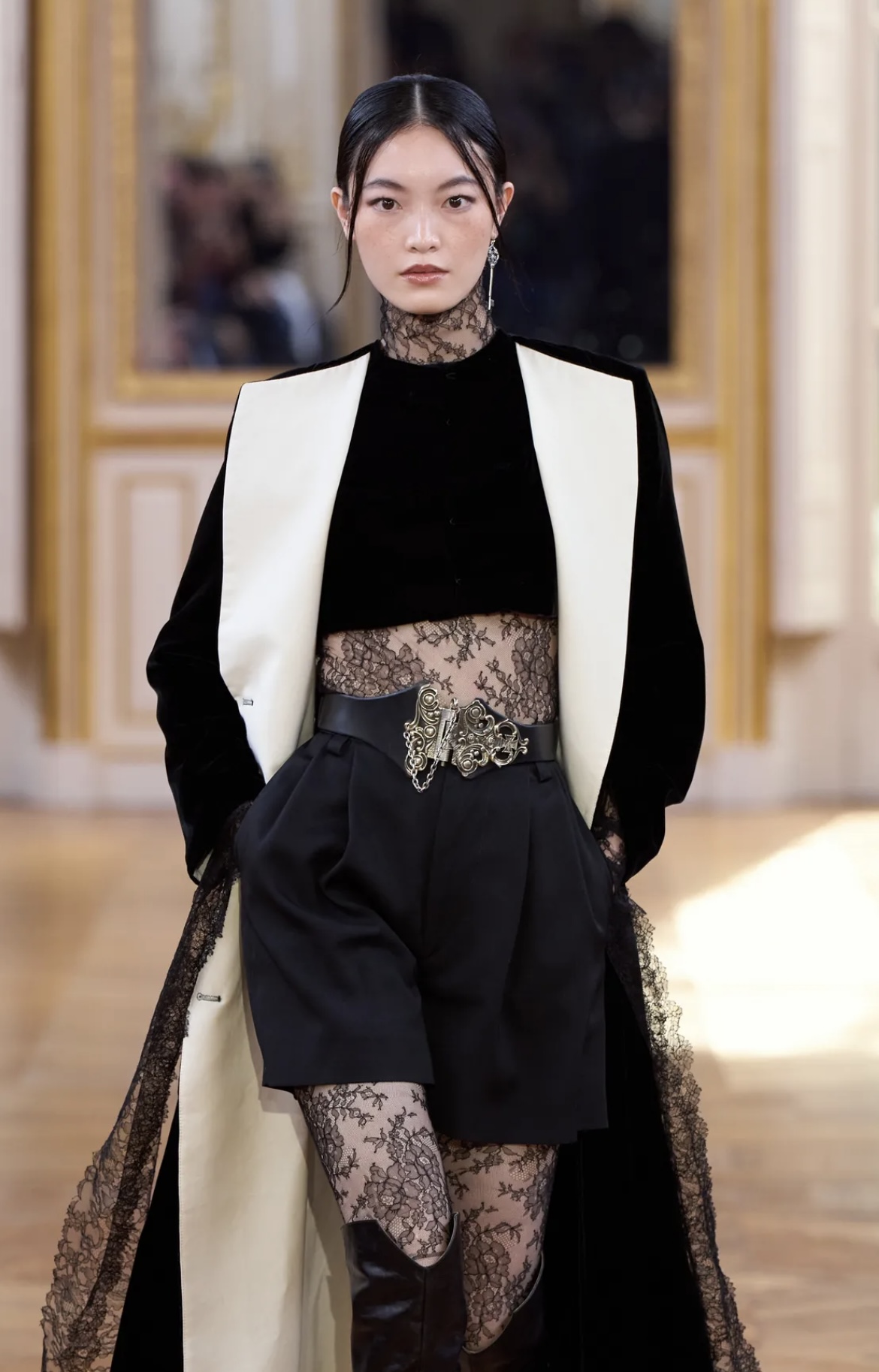 Все оттенки розового и неконвенциональные челки: бьюти-тренды Недели моды в Париже (фото 43)