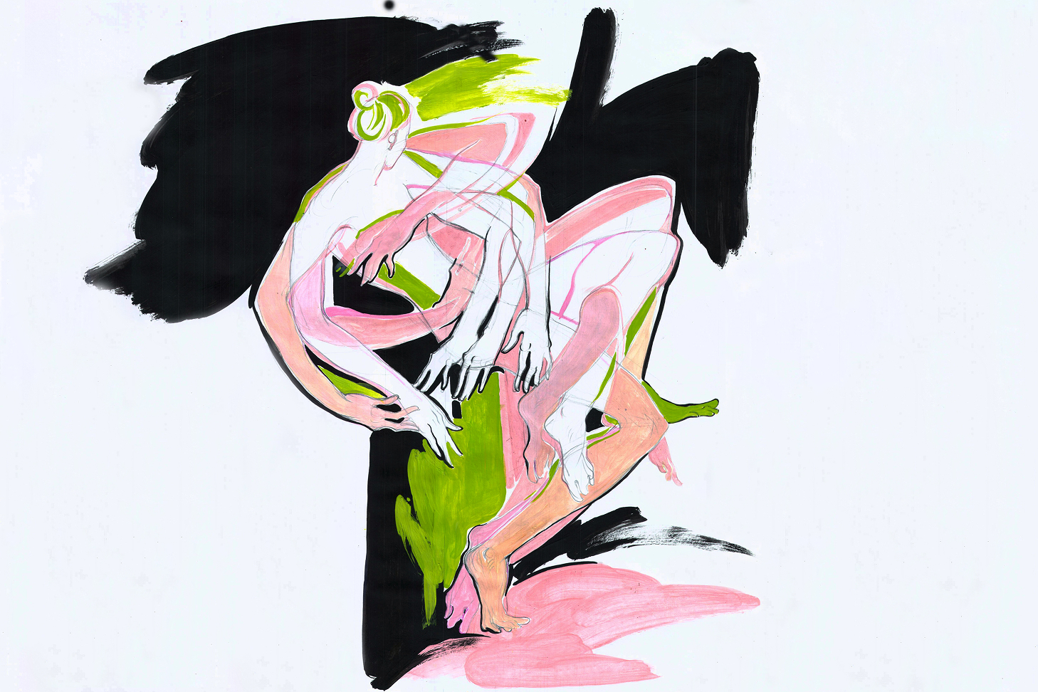 Художники рисуют для BURO.: Алиса Горелова — о форме, пределах и внутреннем алтаре (фото 5)