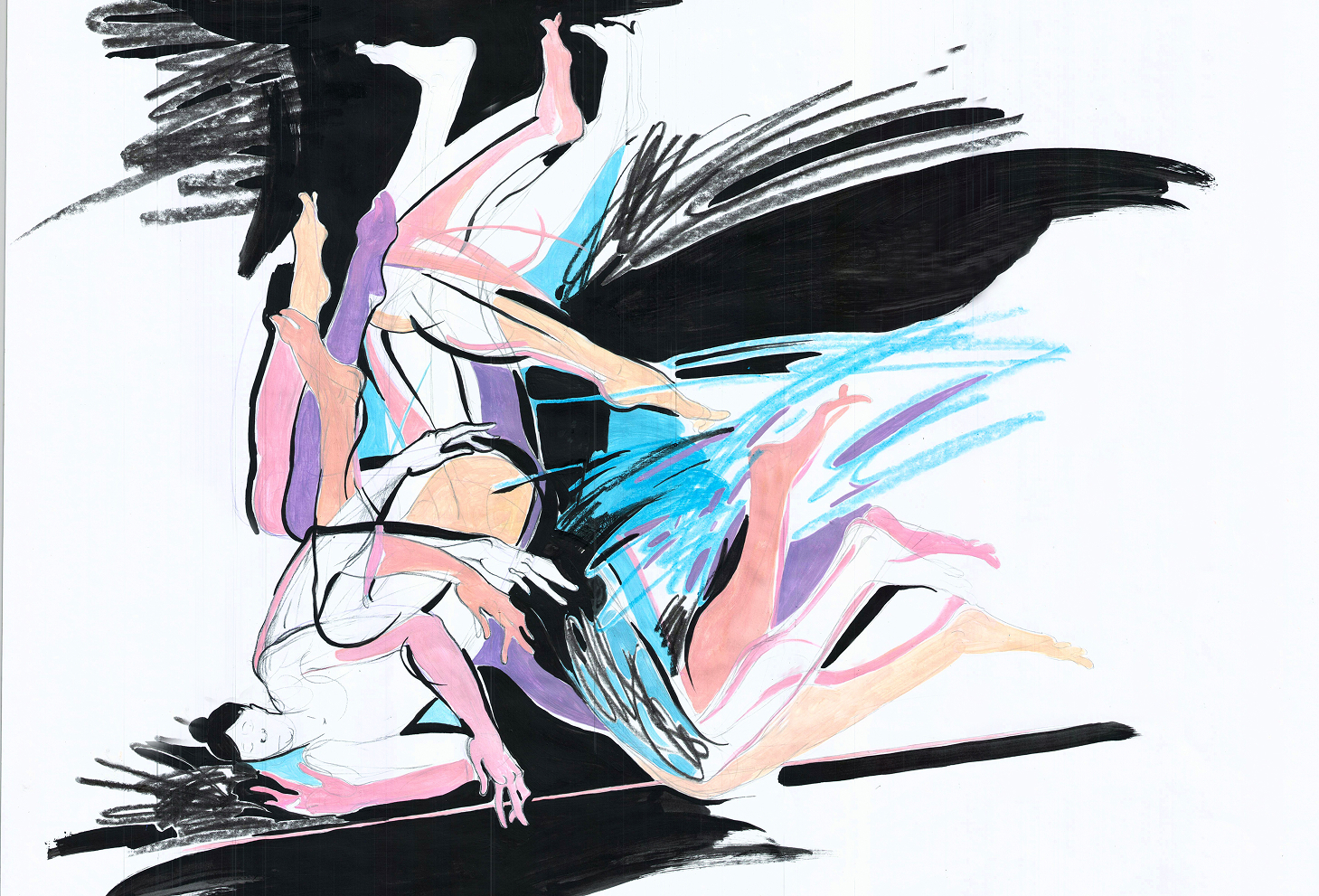 Художники рисуют для BURO.: Алиса Горелова — о форме, пределах и внутреннем алтаре (фото 7)