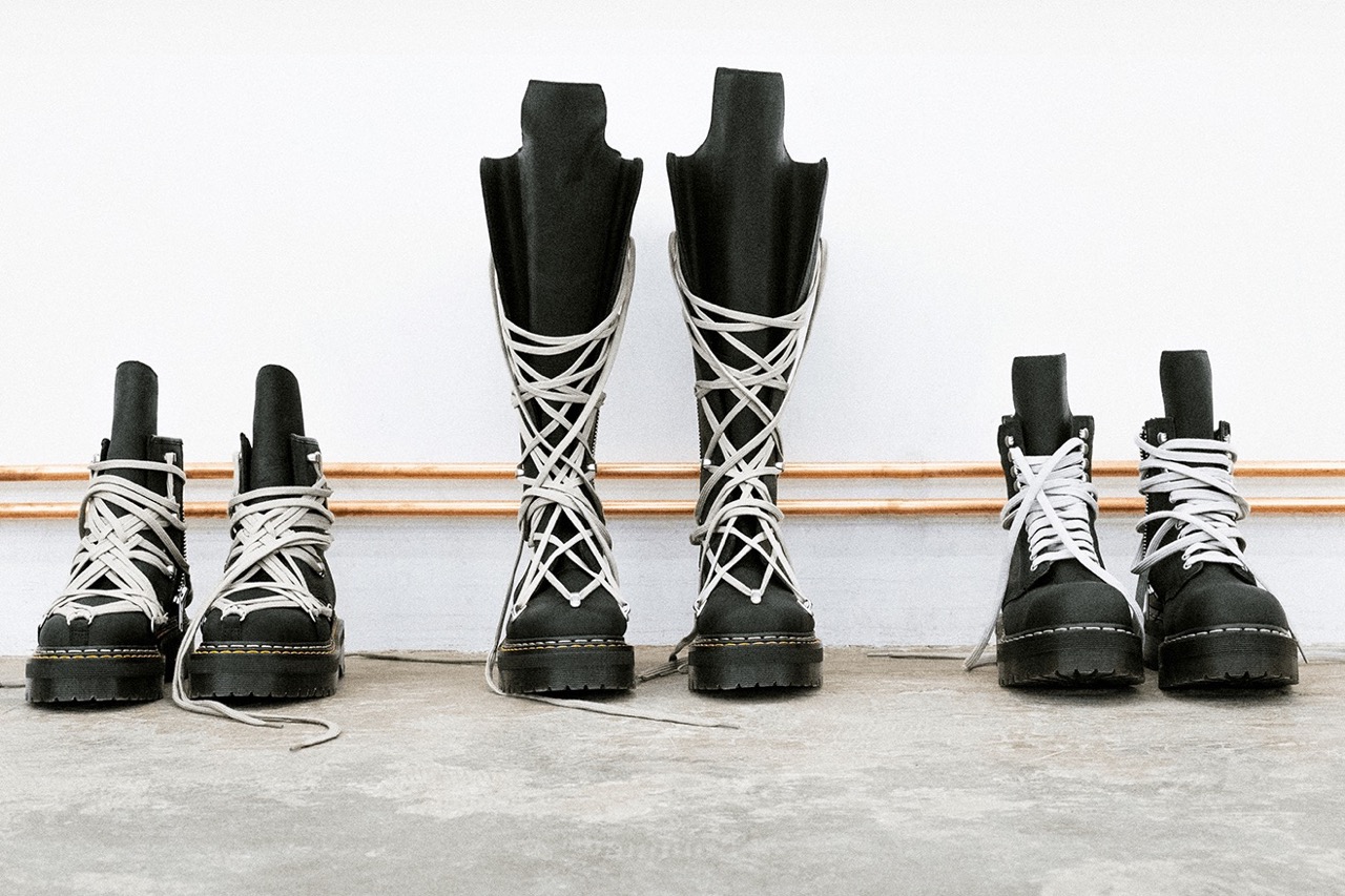 Rick Owens и Dr. Martens представили совместную коллекцию обуви (фото 1)