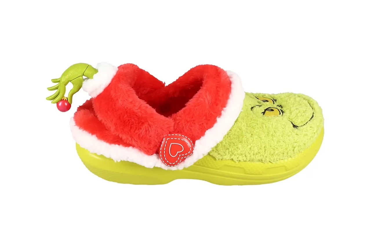 Crocs выпустит рождественские сабо с Гринчем (фото 1)