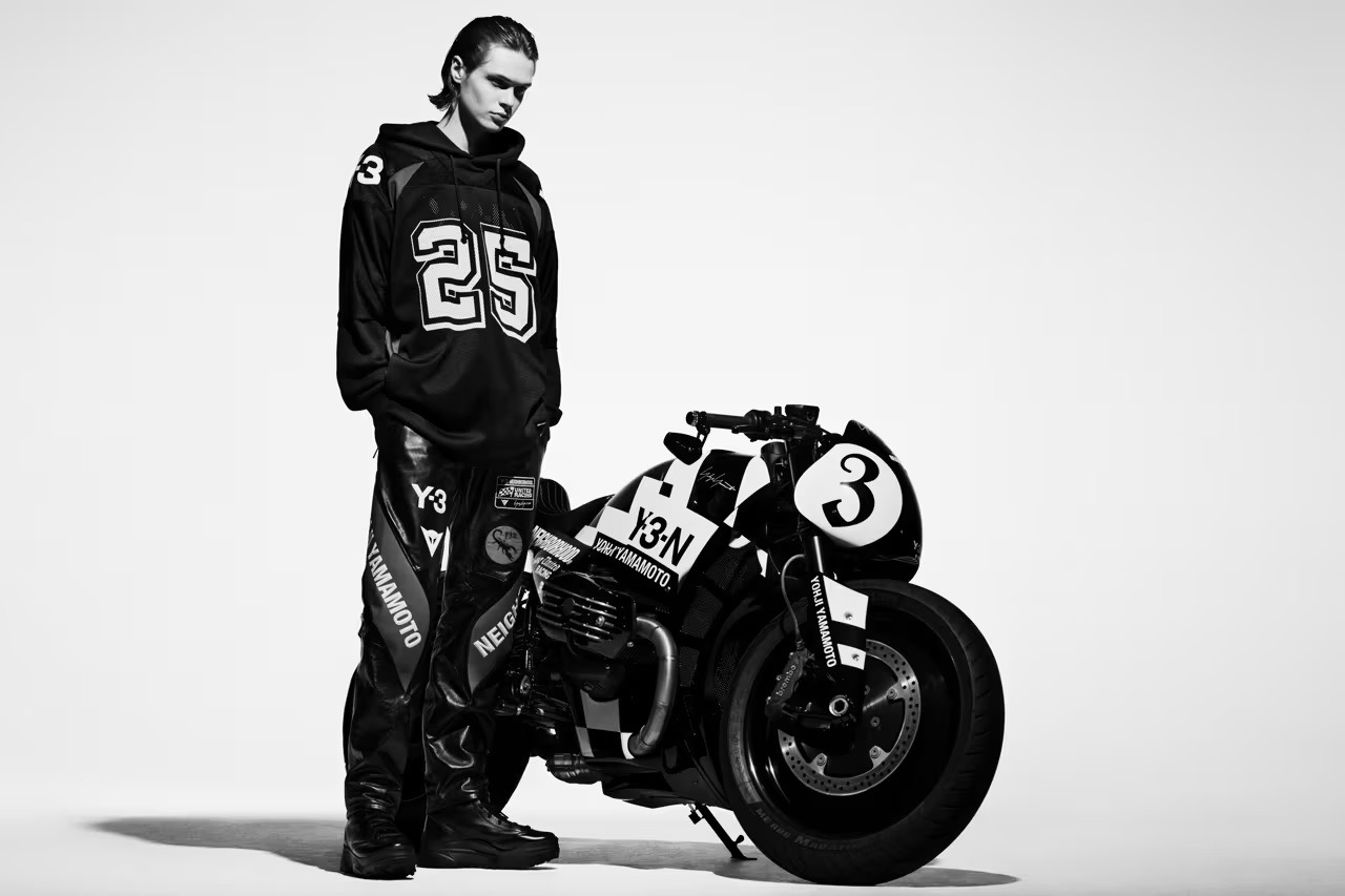 Y-3 выпустил мотоколлаборацию с брендом Neighborhood (фото 7)