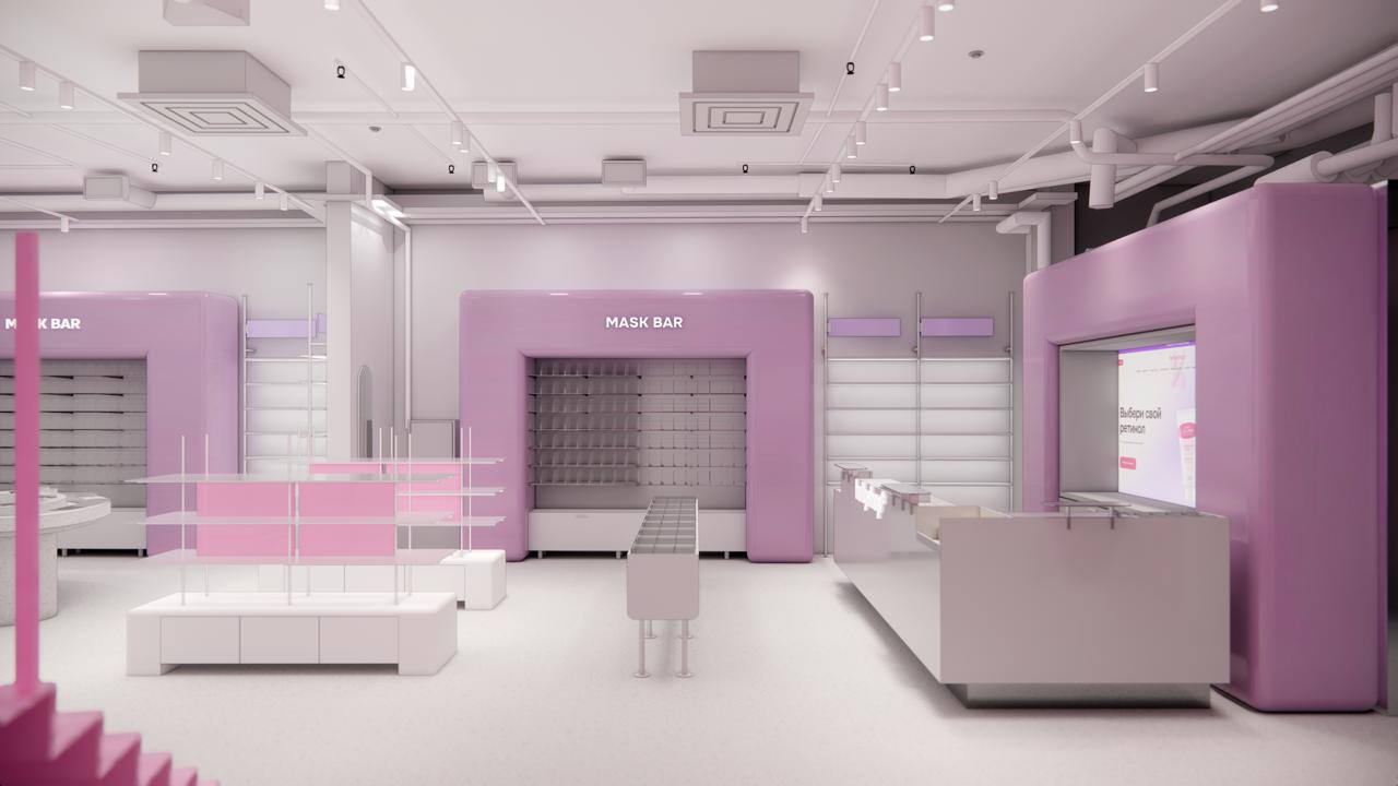 В Петербурге откроется 2-этажный магазин корейской косметики hollyshop (фото 4)