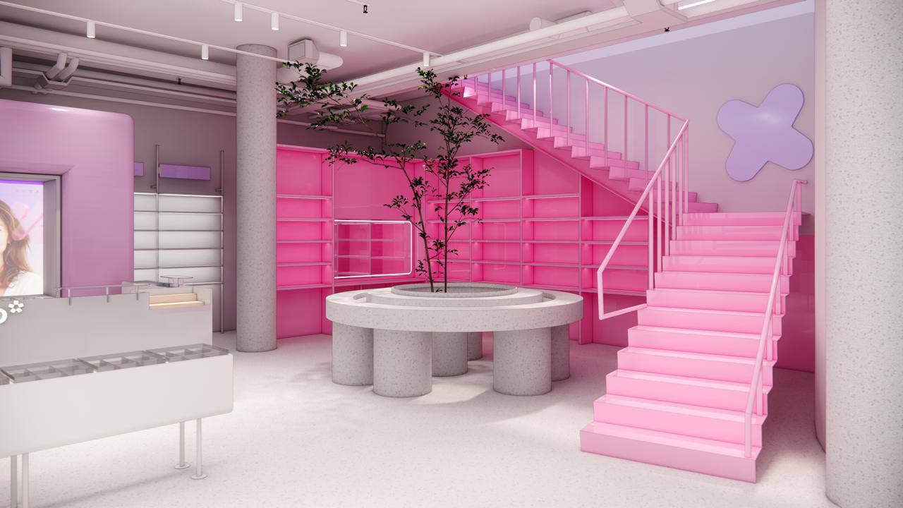 В Петербурге откроется 2-этажный магазин корейской косметики hollyshop (фото 2)