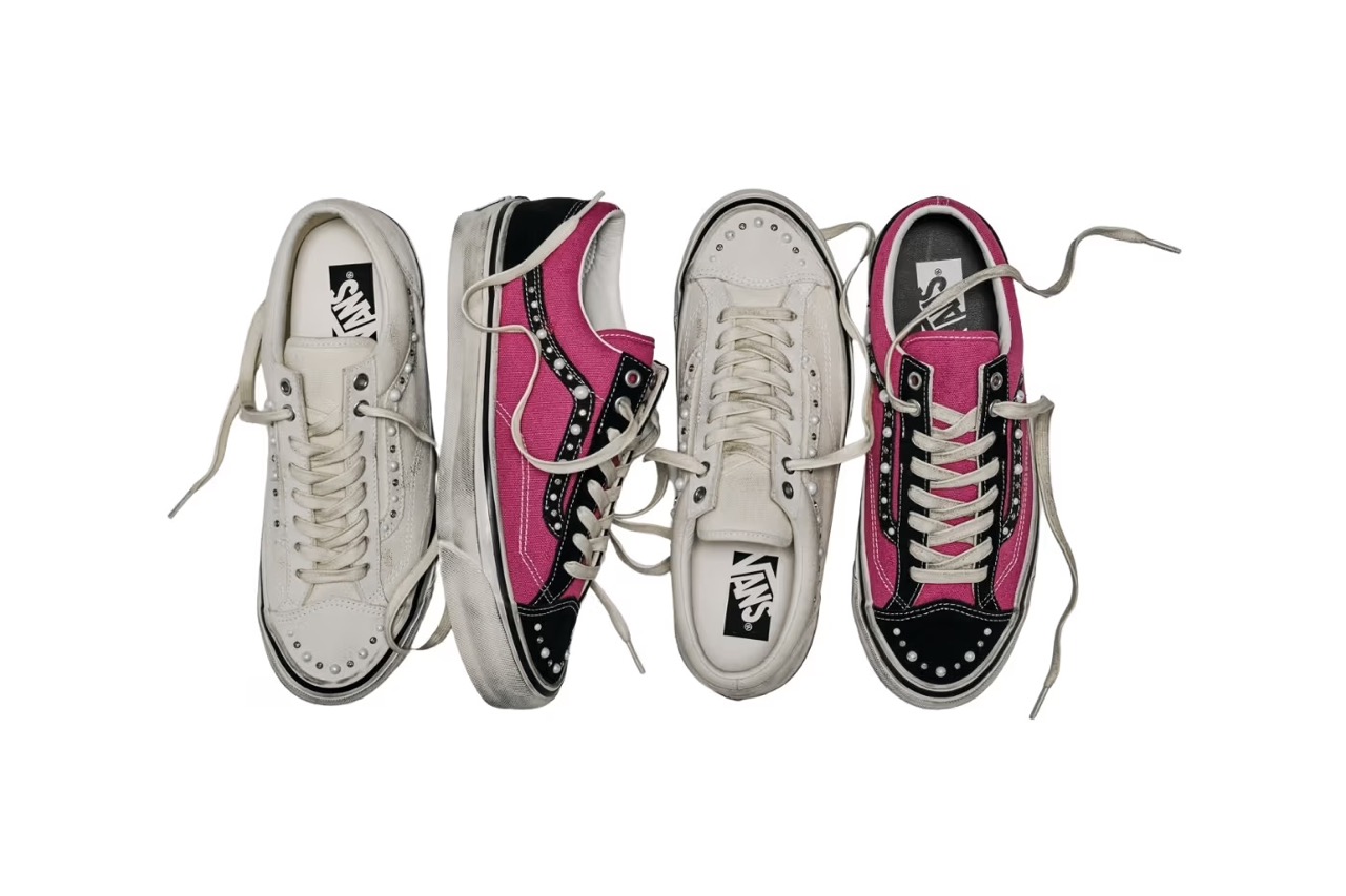Vans выпустил новую коллекцию кед с жемчугом (фото 1)