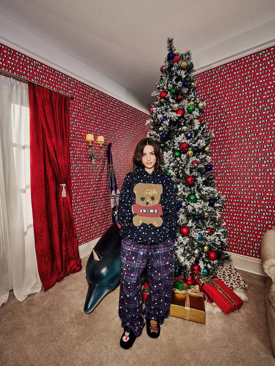 Дочь Ким Кардашьян Норт Уэст снялась в кампании Skims (фото 5)