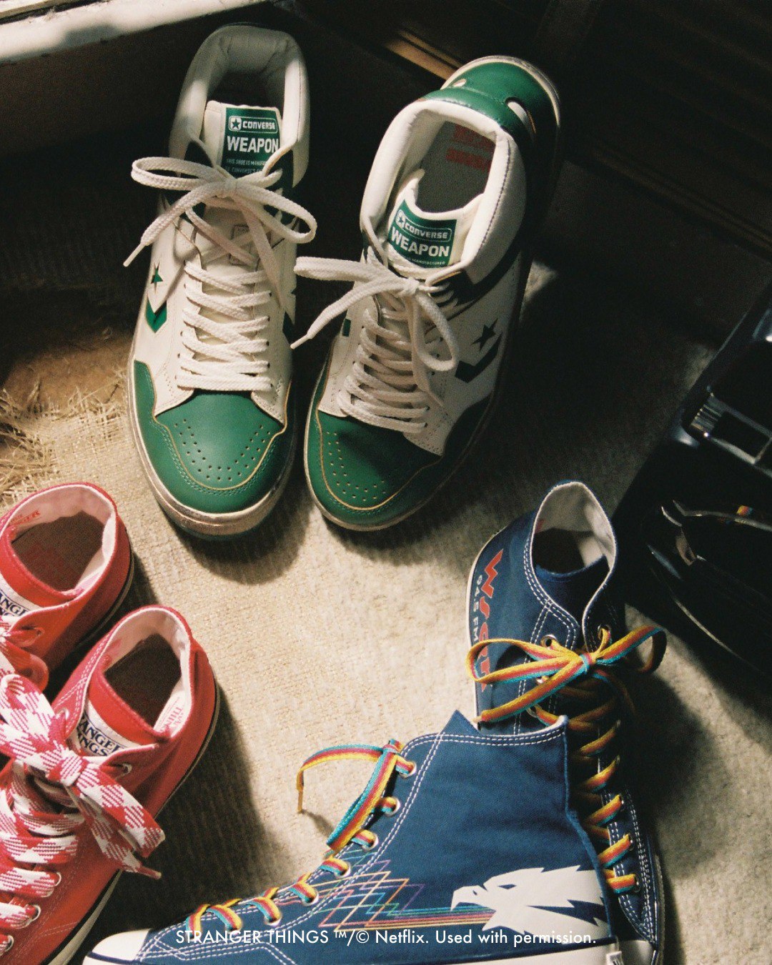 Бренд Converse Japan выпустил коллекцию по мотивам «Очень странных дел» (фото 8)