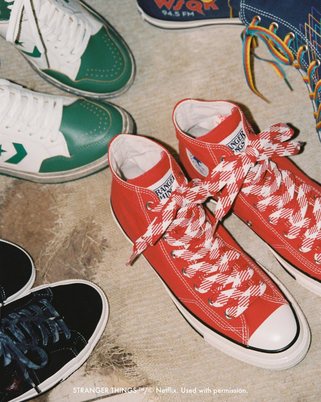 Бренд Converse Japan выпустил коллекцию по мотивам «Очень странных дел» (фото 6)