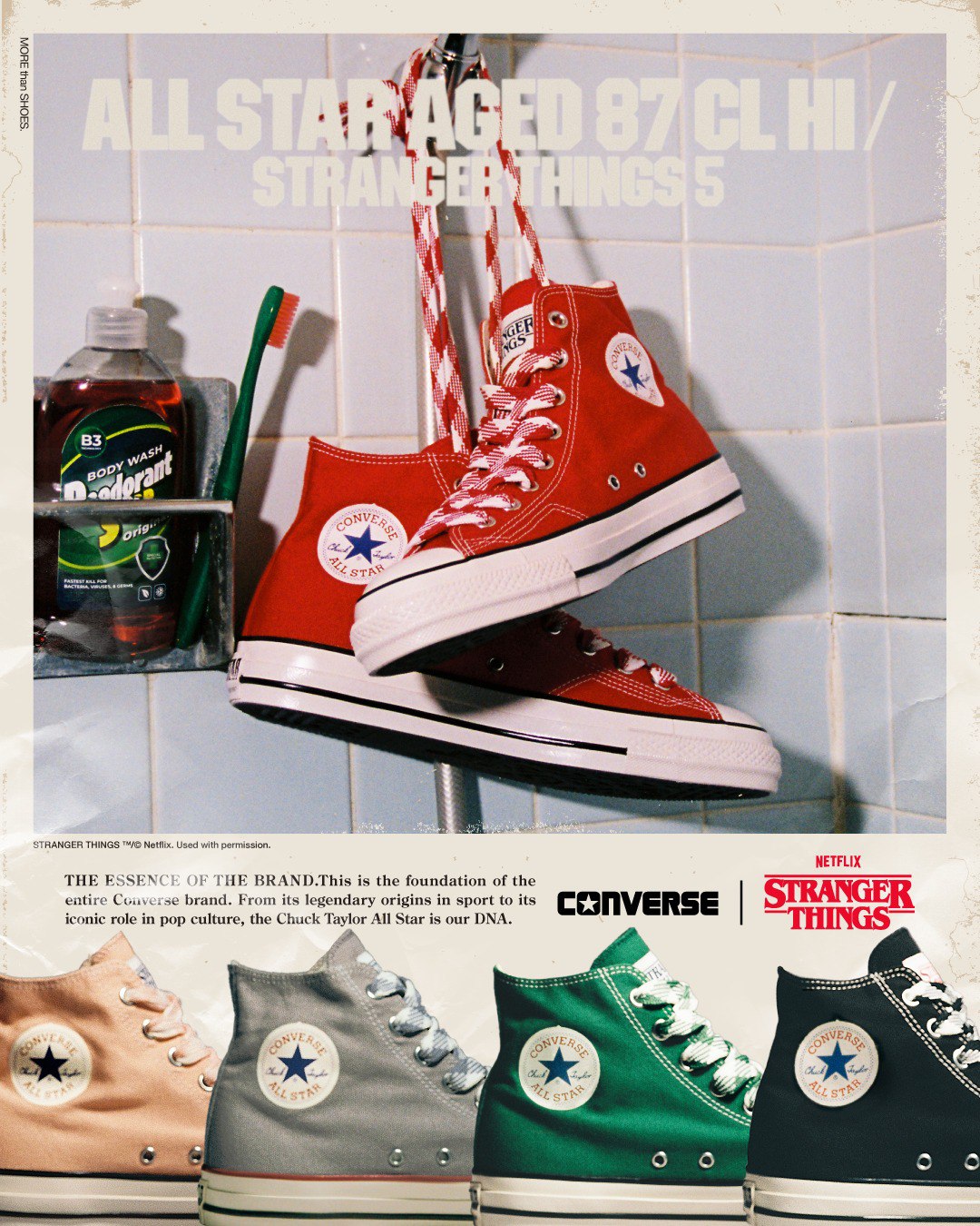 Бренд Converse Japan выпустил коллекцию по мотивам «Очень странных дел» (фото 2)