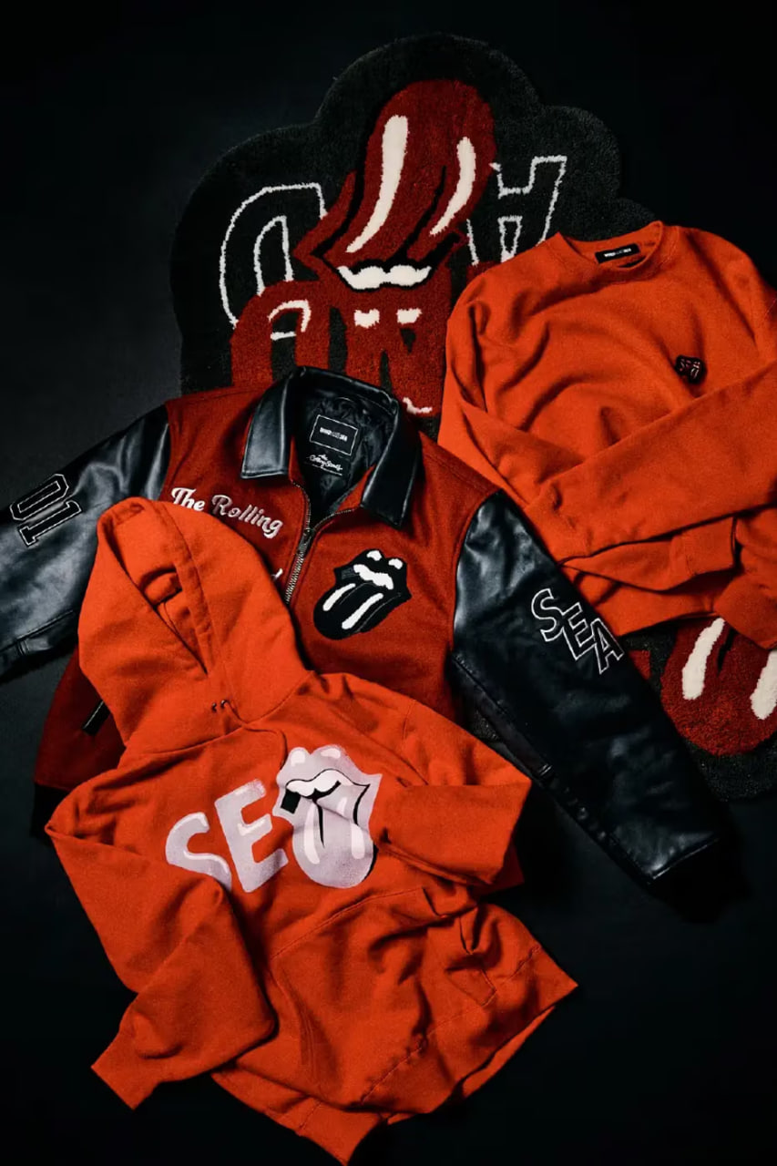 Группа The Rolling Stones и бренд Wind and Sea показали совместную коллекцию (фото 3)