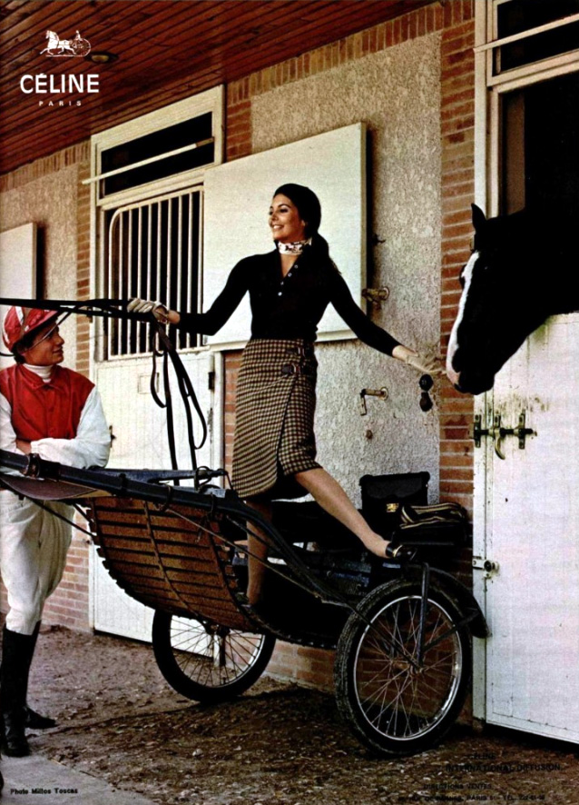 От детской обуви до сумки Luggage: история Céline длиной в 80 лет (фото 9)