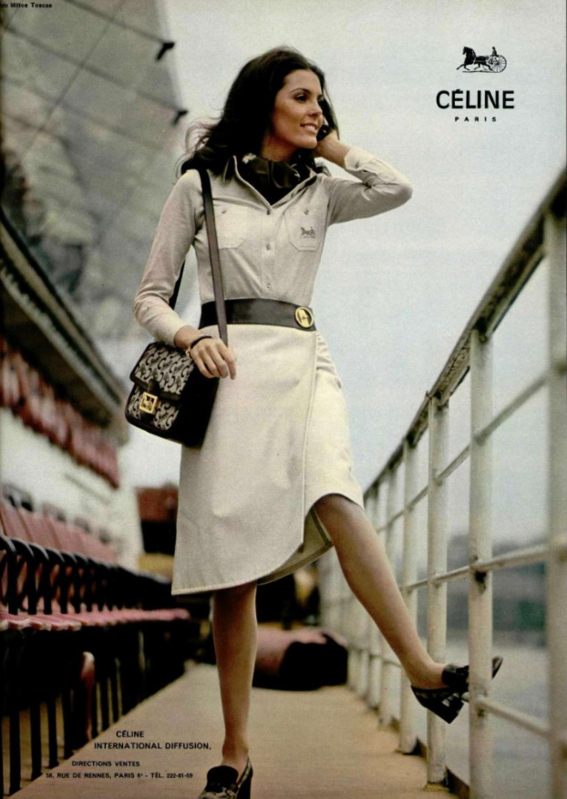 От детской обуви до сумки Luggage: история Céline длиной в 80 лет (фото 8)