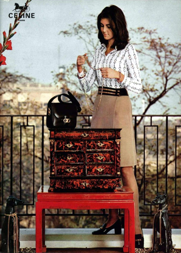 От детской обуви до сумки Luggage: история Céline длиной в 80 лет (фото 7)