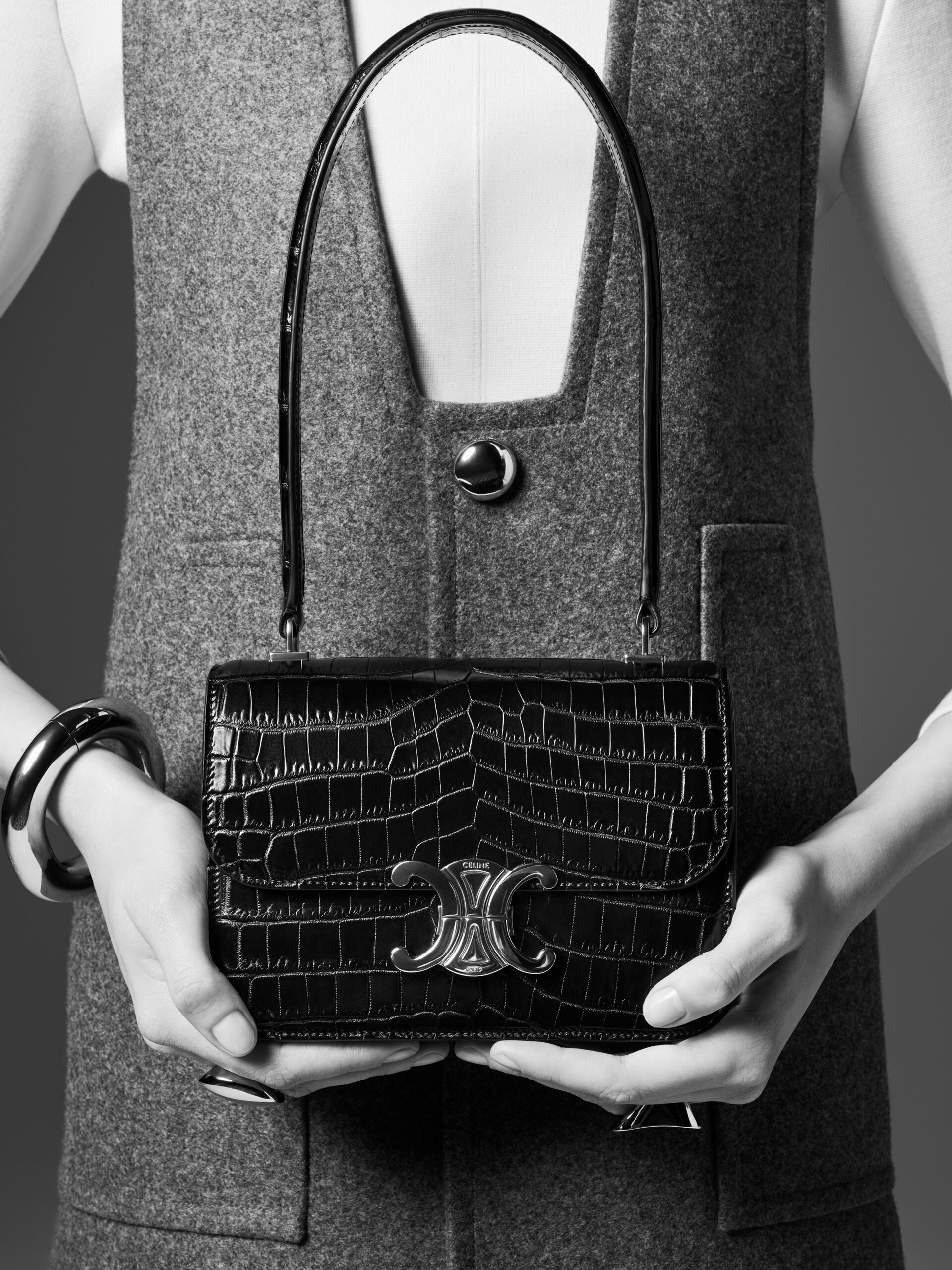 От детской обуви до сумки Luggage: история Céline длиной в 80 лет (фото 43)