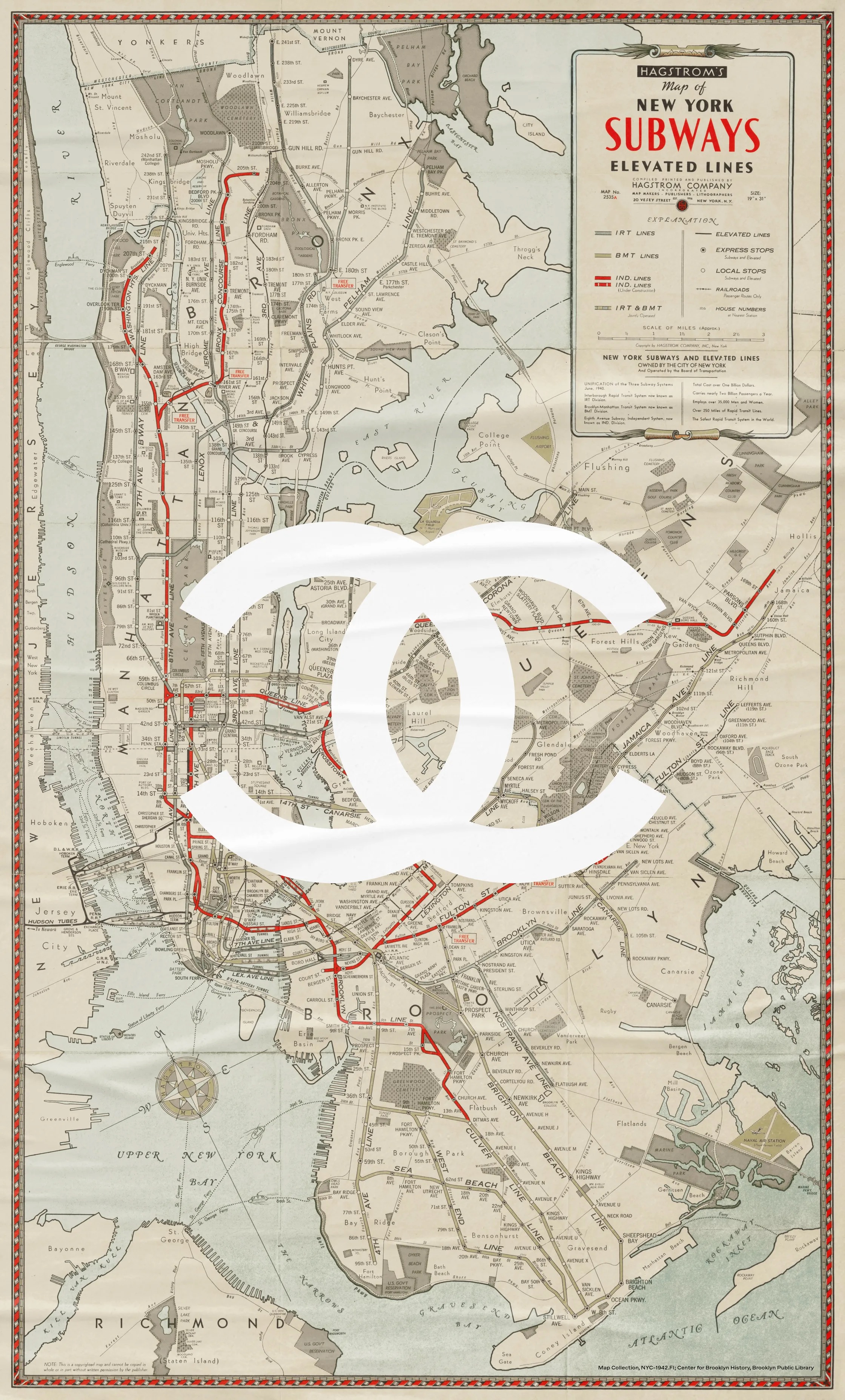 The next station is. Каким получился первый показ Chanel Metiers d'Art Матье Блази в Нью-Йорке (фото 2)