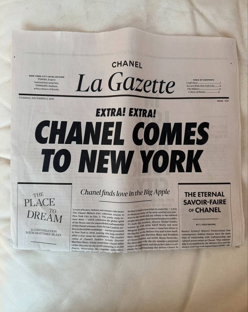 The next station is. Каким получился первый показ Chanel Metiers d'Art Матье Блази в Нью-Йорке (фото 3)