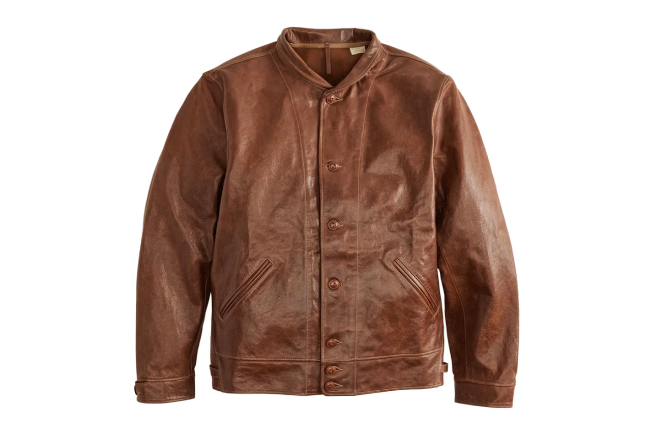 Бренд Levi's создал репродукцию кожаной куртки Альберта Эйнштейна (фото 1)