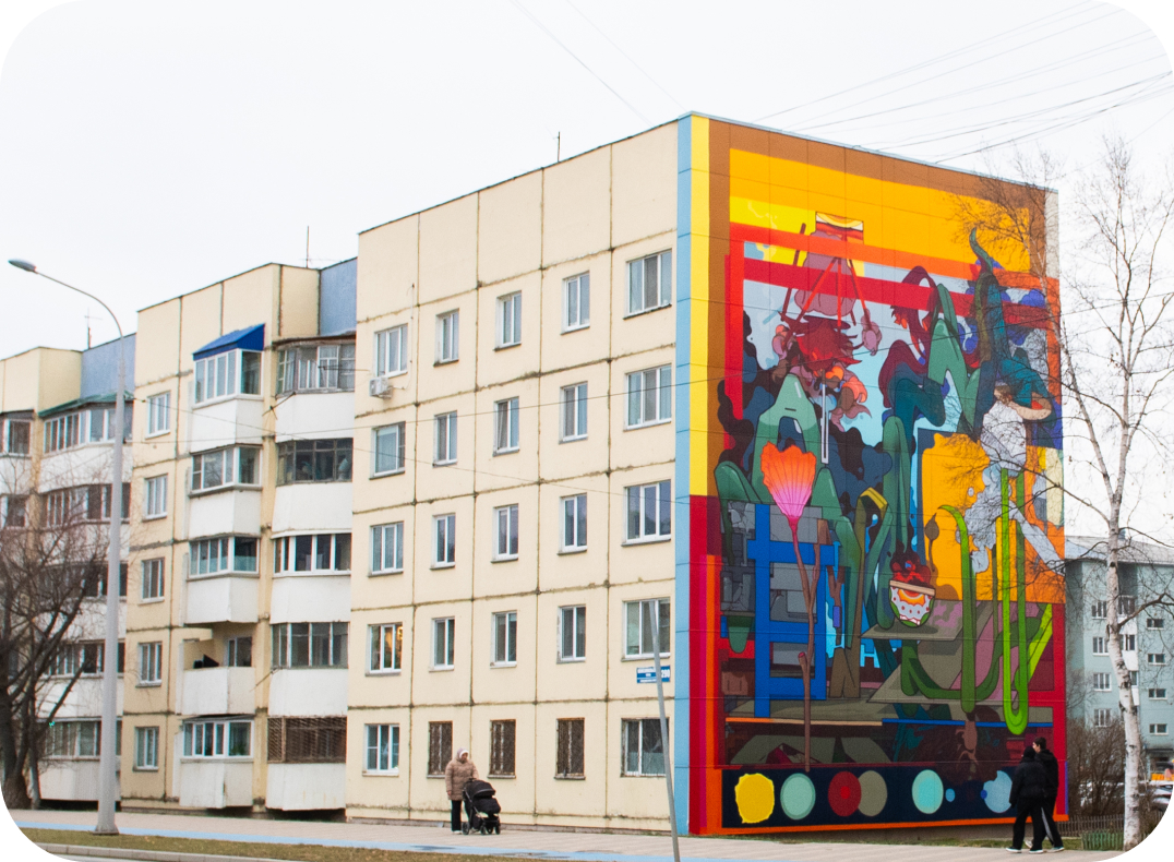 Пластилиновый пейзаж и детские мечты: как проект «Взгляды» меняет городскую среду Южно-Сахалинска (фото 6)