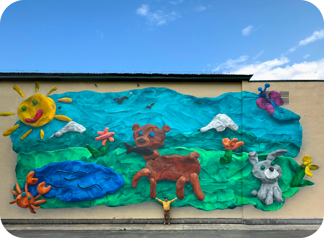 Пластилиновый пейзаж и детские мечты: как проект «Взгляды» меняет городскую среду Южно-Сахалинска (фото 14)