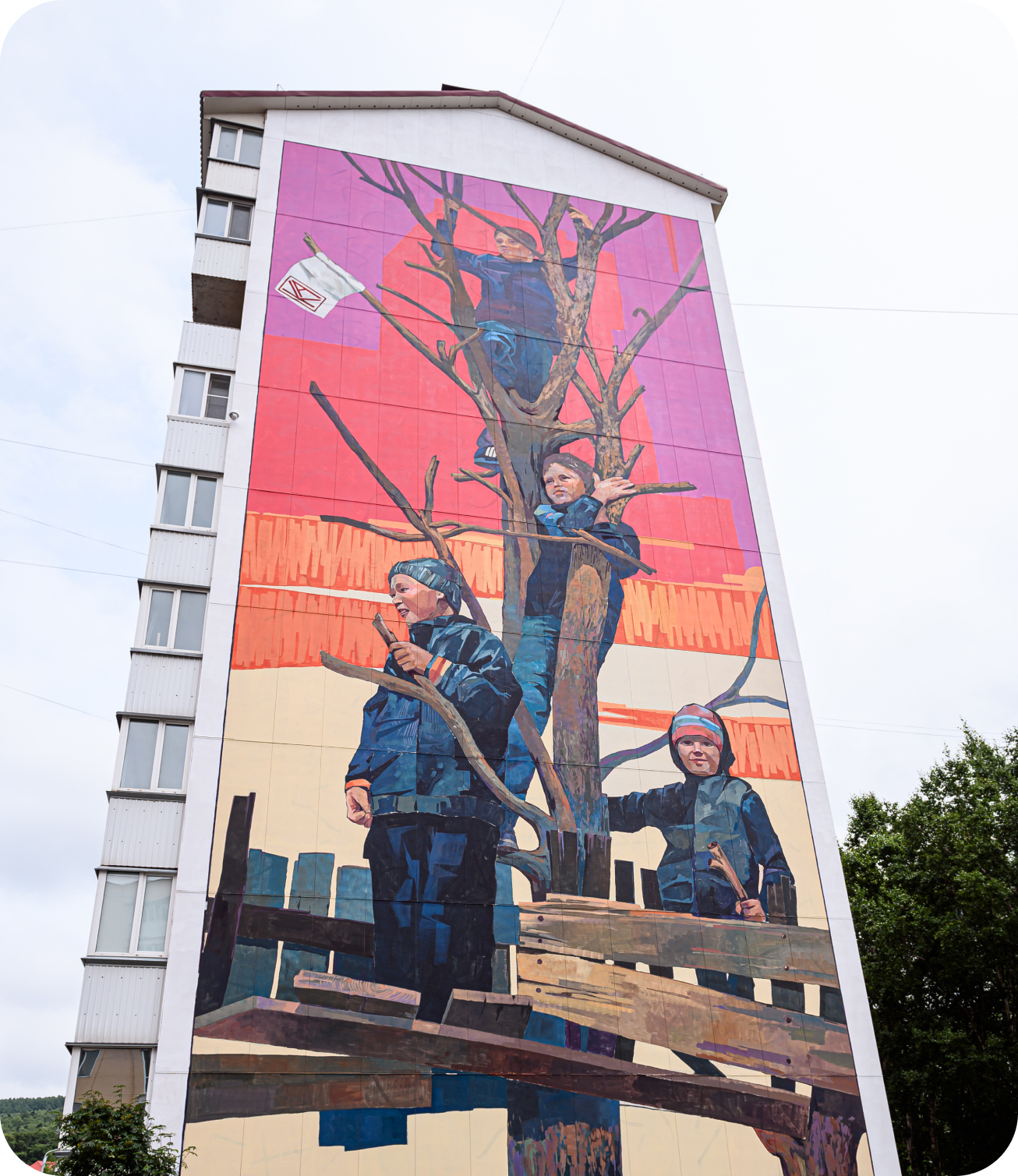 Пластилиновый пейзаж и детские мечты: как проект «Взгляды» меняет городскую среду Южно-Сахалинска (фото 13)