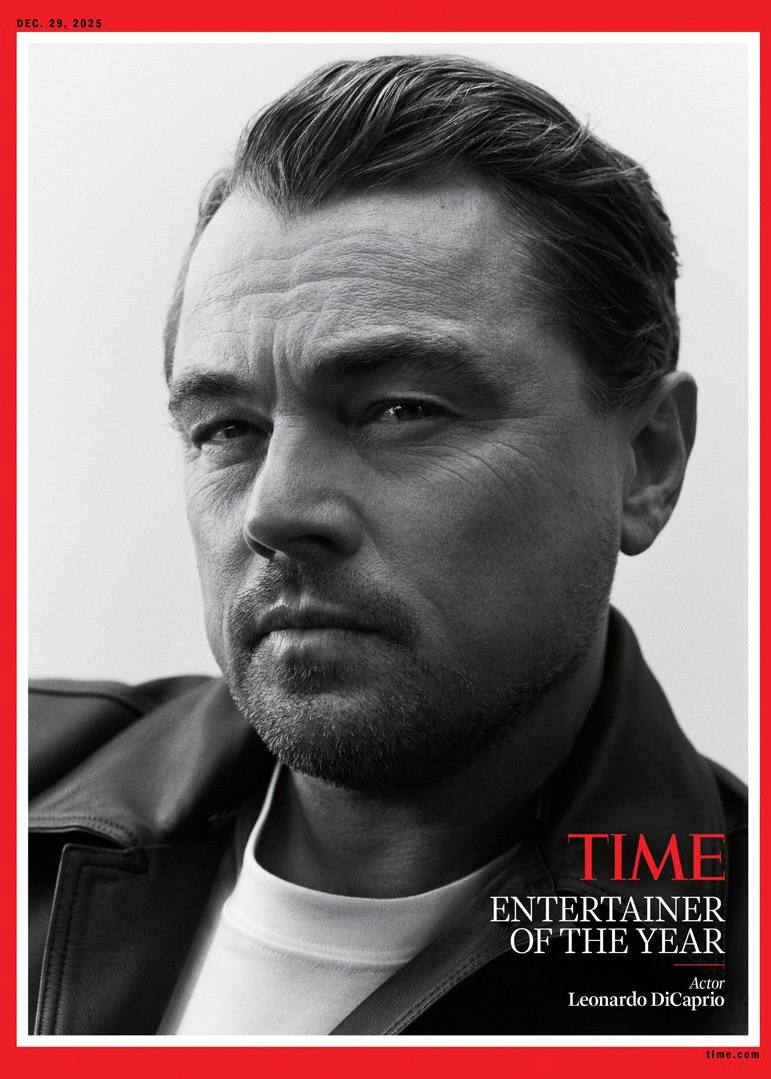 Леонардо Ди Каприо стал артистом 2025 года по версии Time (фото 1)