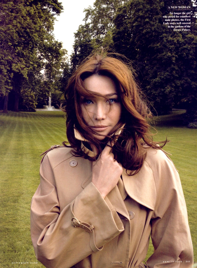 Муза Ива Сен-Лорана и первая леди Франции: Карла Бруни в 10 фотографиях (фото 8)