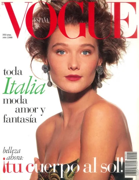 Муза Ива Сен-Лорана и первая леди Франции: Карла Бруни в 10 фотографиях (фото 3)