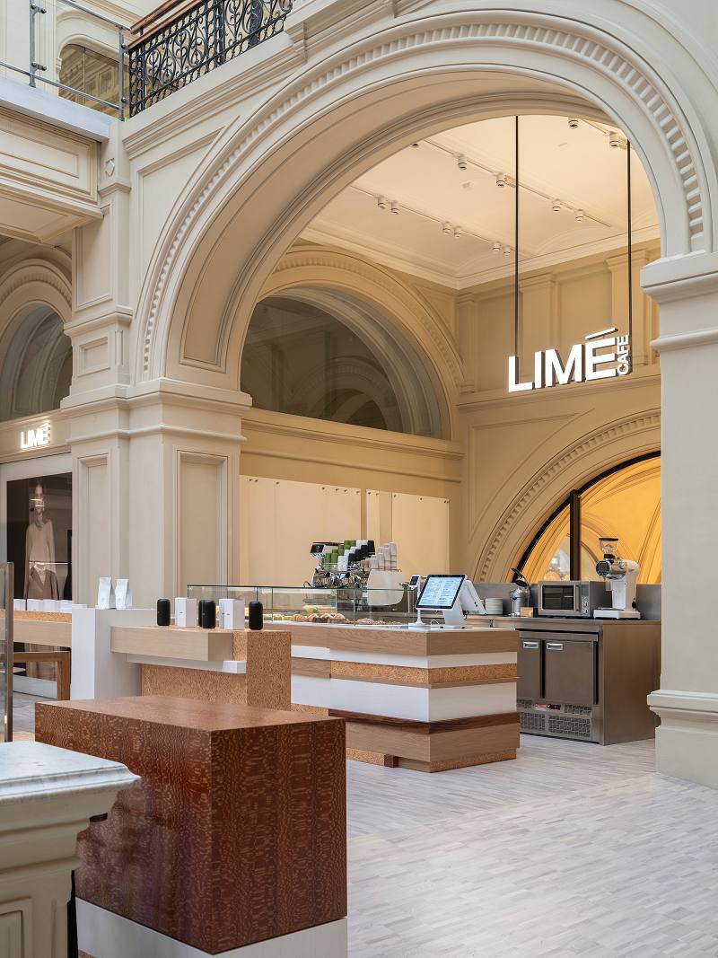 Бренд Limé открыл новое кафе в ГУМе на Красной площади (фото 1)