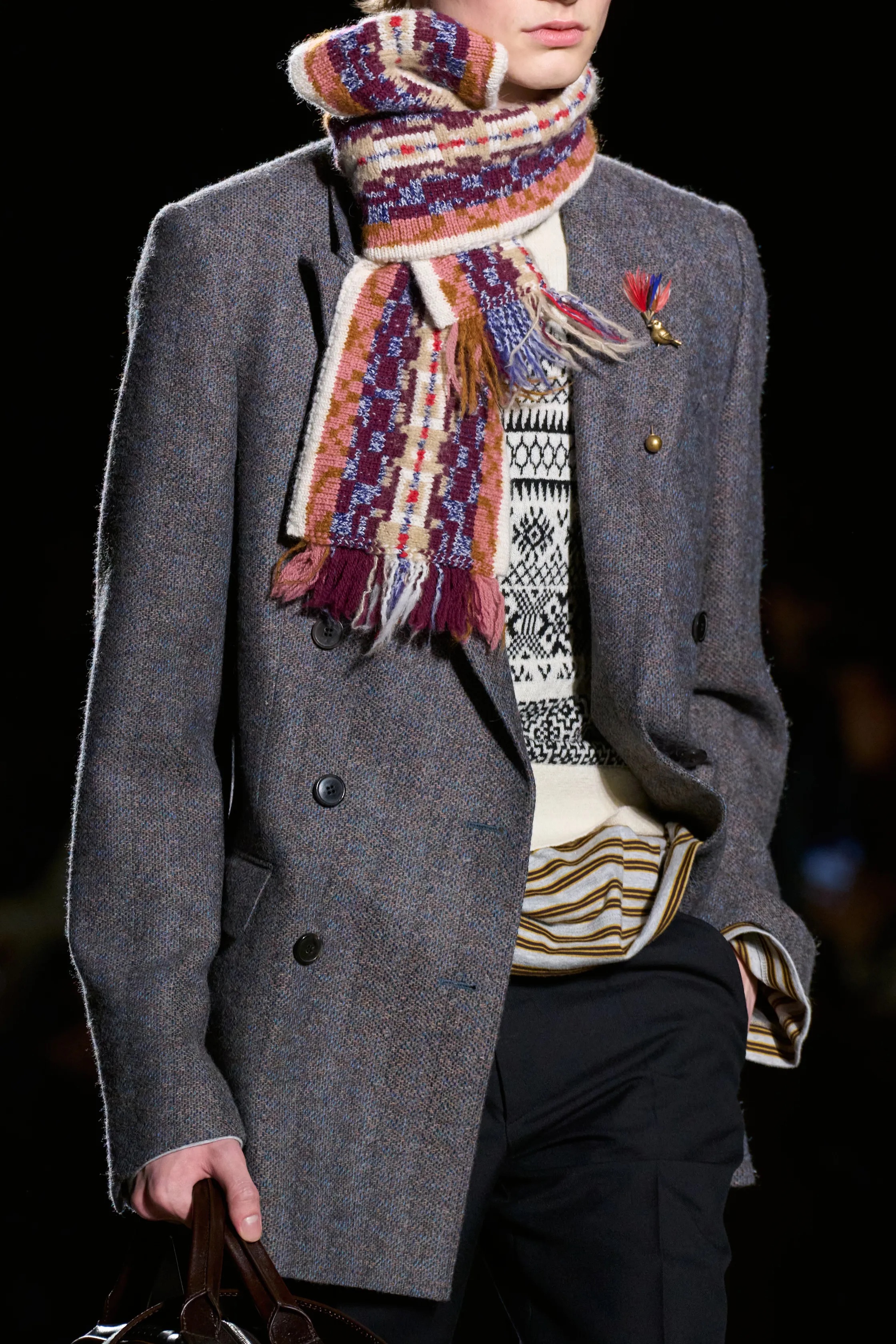 Чему нас научили мужские коллекции сезона осень-зима 2026? Идеи для повседневного гардероба (фото 60)