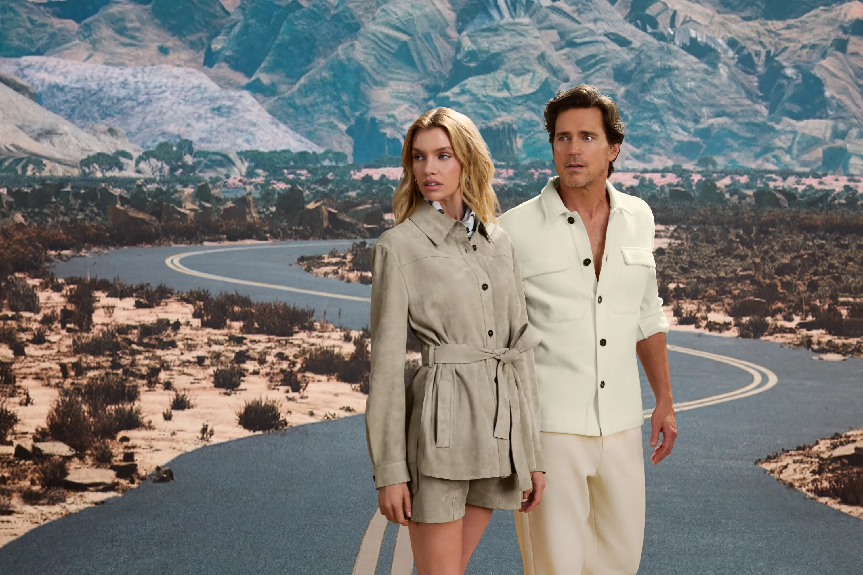 Мэтт Бомер и Стелла Максвелл снялись в кампейне Mackage (фото 3)