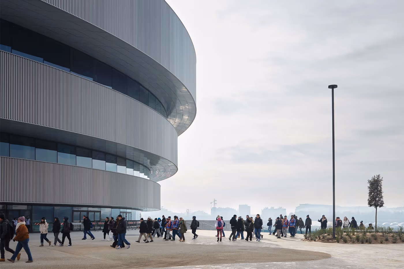 Открылась новая арена для зимней Олимпиады-2026 (фото 2)