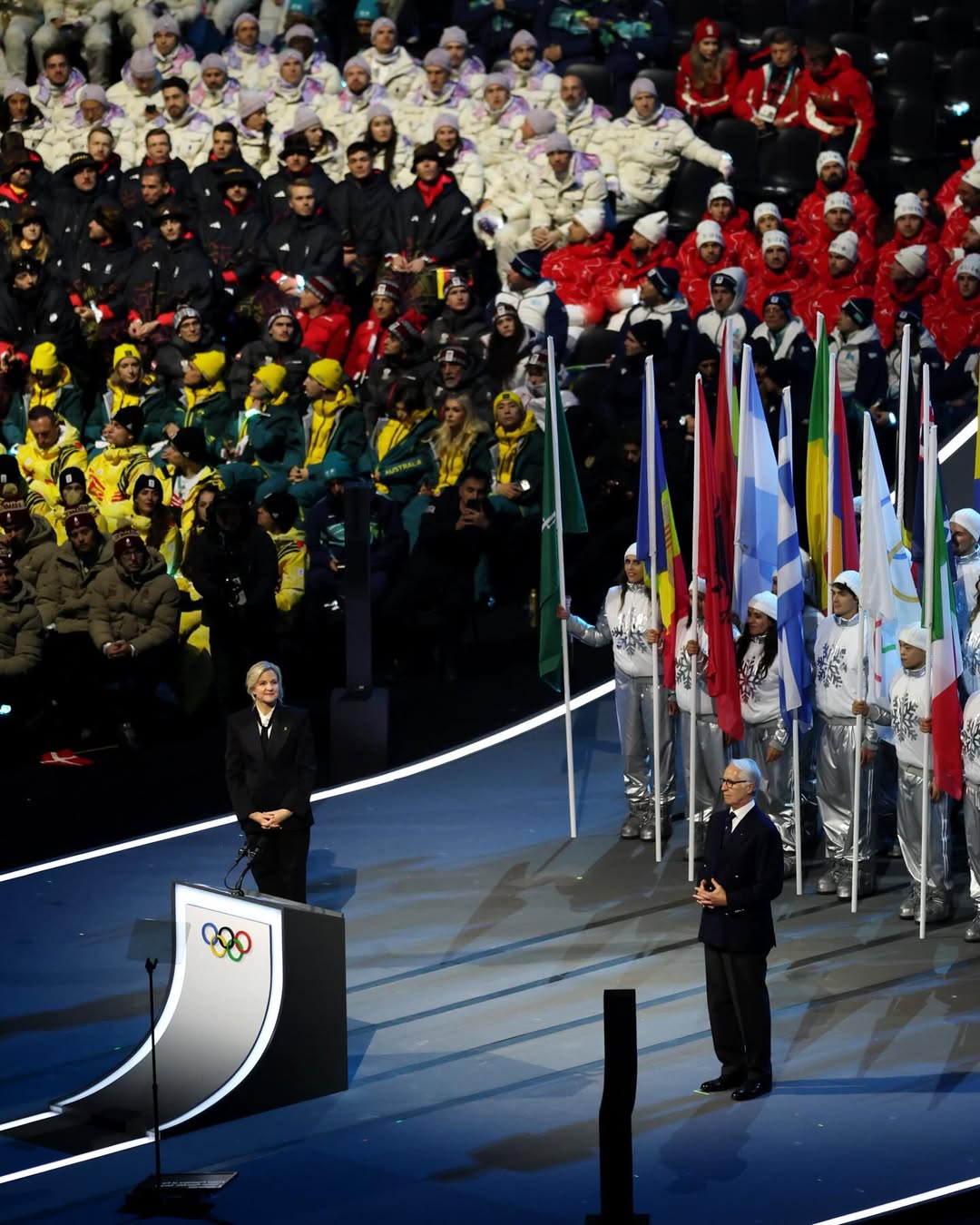 Чем запомнилось открытие зимней Олимпиады в Италии (фото 6)