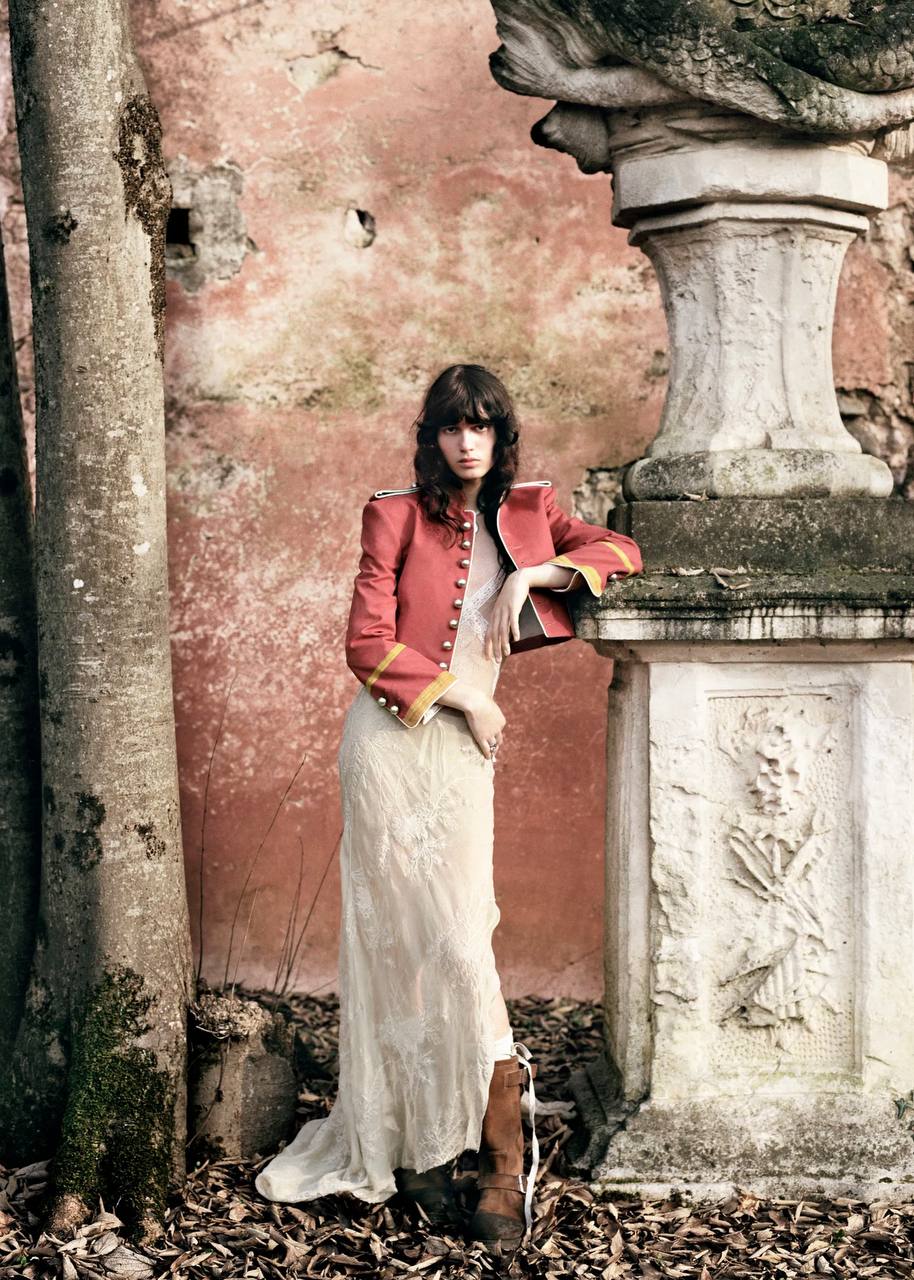 Стефано Галличи показал первую рекламную кампанию для Ann Demeulemeester (фото 1)