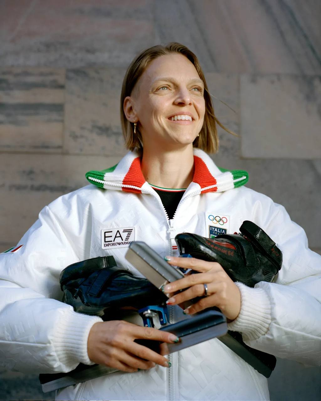 Vogue Italia выпустил цифровую обложку с конькобежкой Арианной Фонтаной (фото 3)