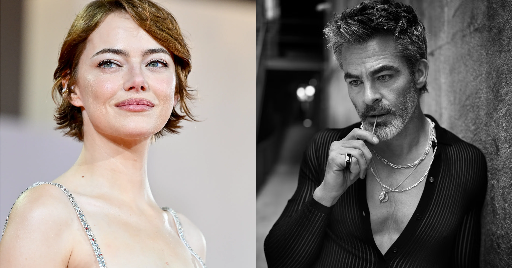 Эмма Стоун и Крис Пайн снимутся в новом ромкоме (фото 1)