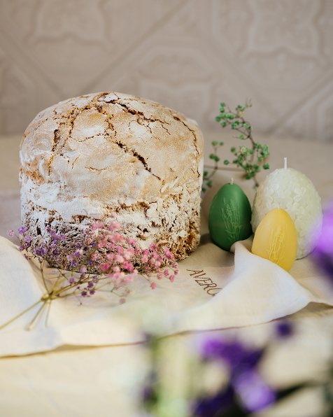 Панеттоне с миндалем и куличи с бабочками: 14 лучших пасхальных десертов от московских шефов (фото 14)