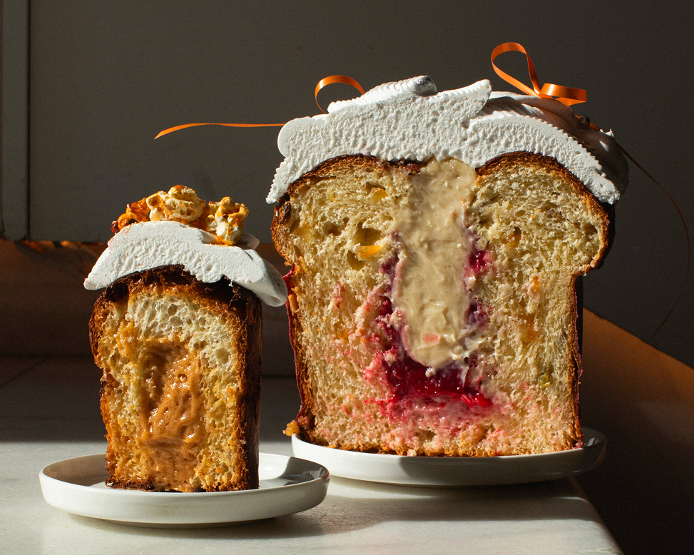 Панеттоне с миндалем и куличи с бабочками: 14 лучших пасхальных десертов от московских шефов (фото 27)