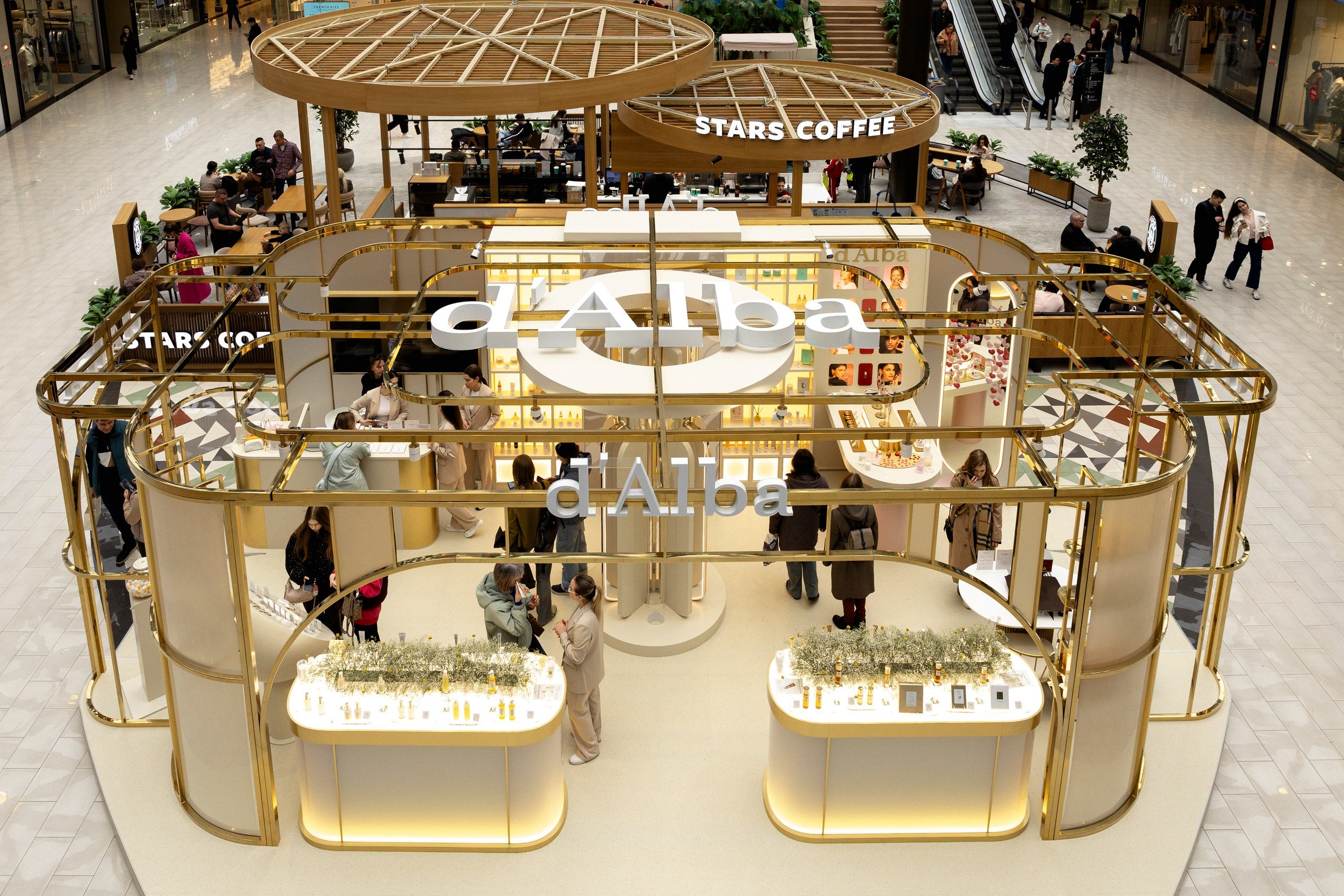 В ТРЦ «Павелецкая Плаза» открылся поп-ап бренда d’Alba (фото 1)