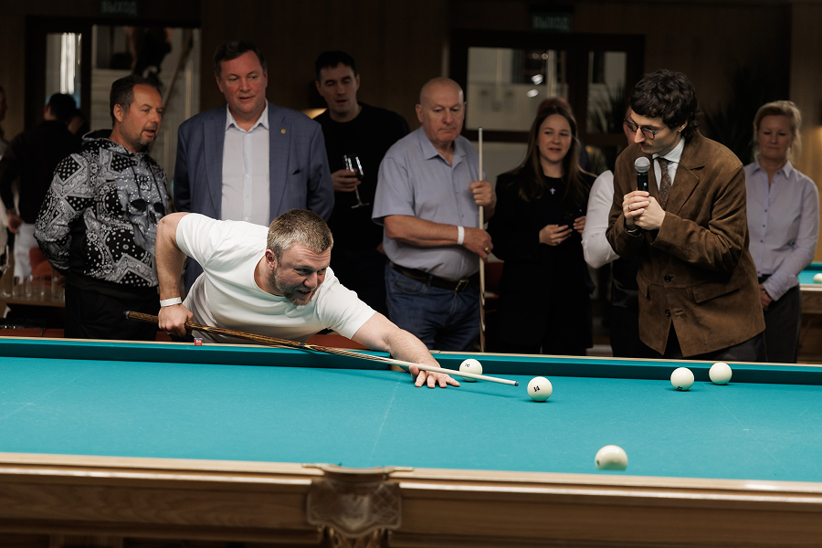 В Доме русского бильярда «Москва» прошел закрытый турнир для клиентов T-Premium (фото 9)