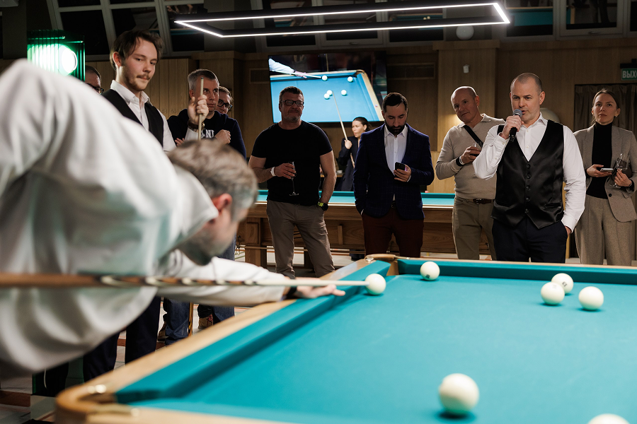 В Доме русского бильярда «Москва» прошел закрытый турнир для клиентов T-Premium (фото 10)