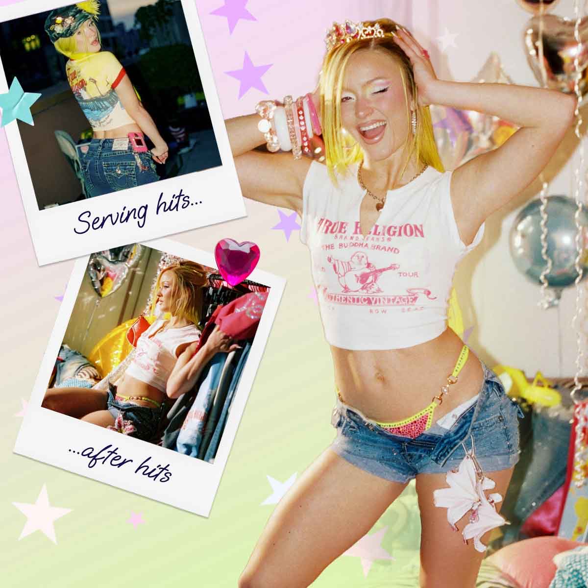 Певица Зара Ларссон создала капсульную коллекцию совместно с True Religion (фото 3)