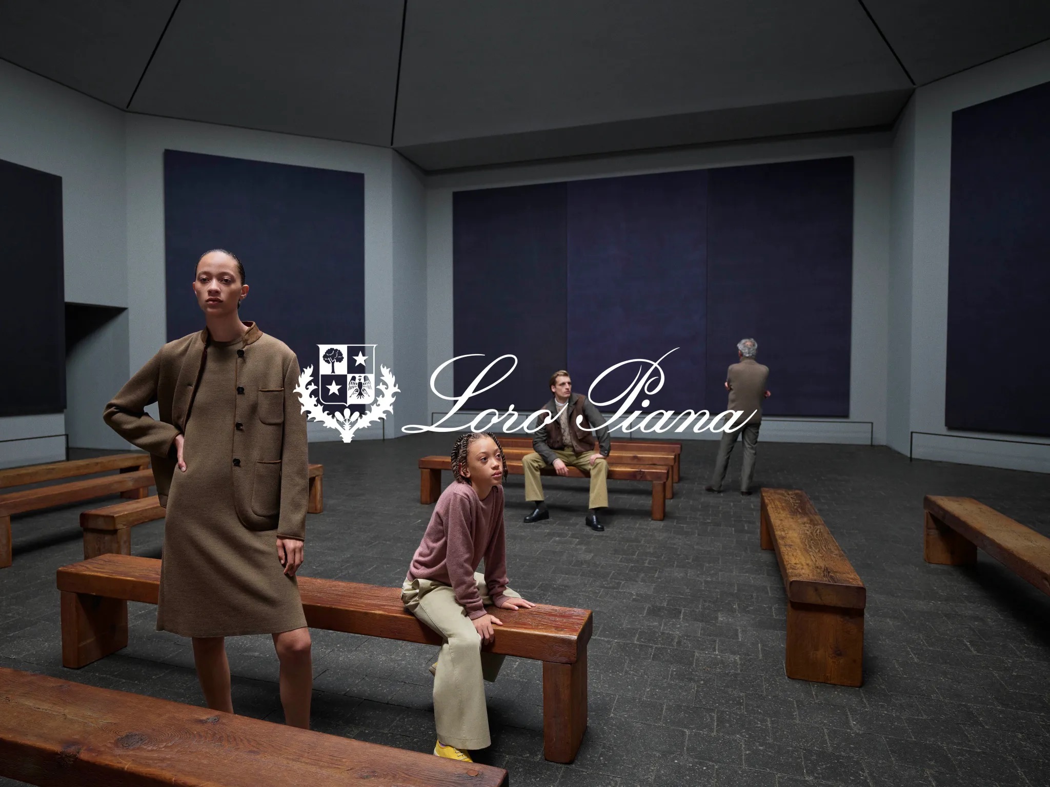 Loro Piana провел съемку кампейна в музее Menil Collection в Хьюстоне (фото 1)