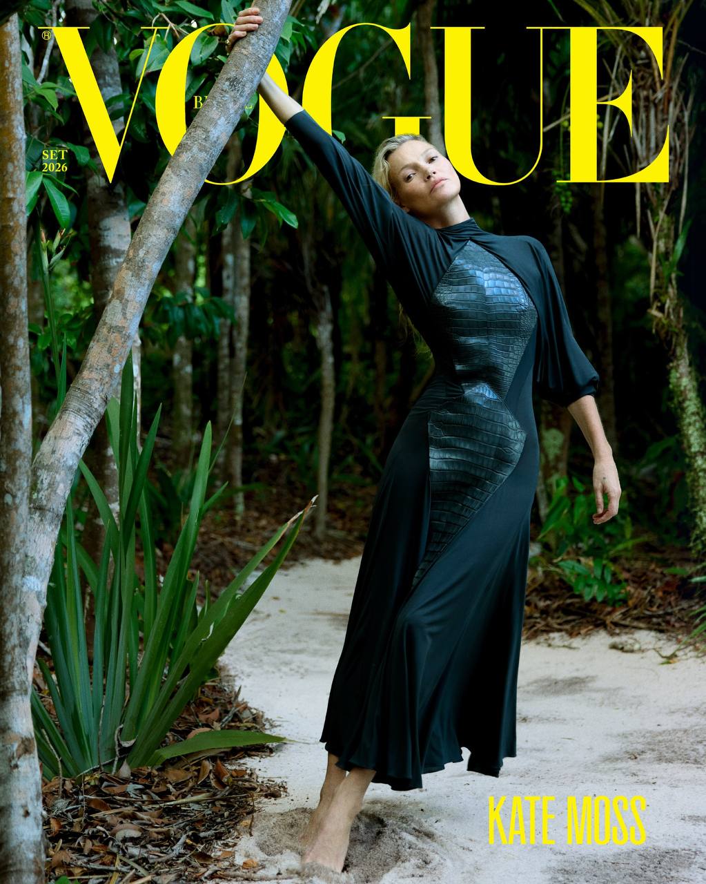 Кейт Мосс стала героиней обложки бразильского Vogue (фото 2)