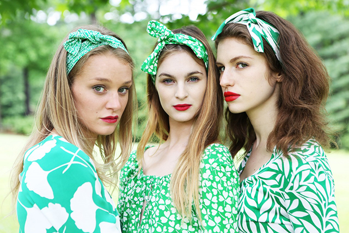 Диана фон Фюрстенберг открыла архивы модного дома