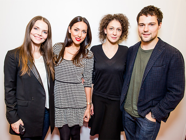 Елизавета Боярская, Алсу, Ксения Раппопорт и Данила Козловский Благотворительные чтения в универмаге "Цветной" (фото 1)