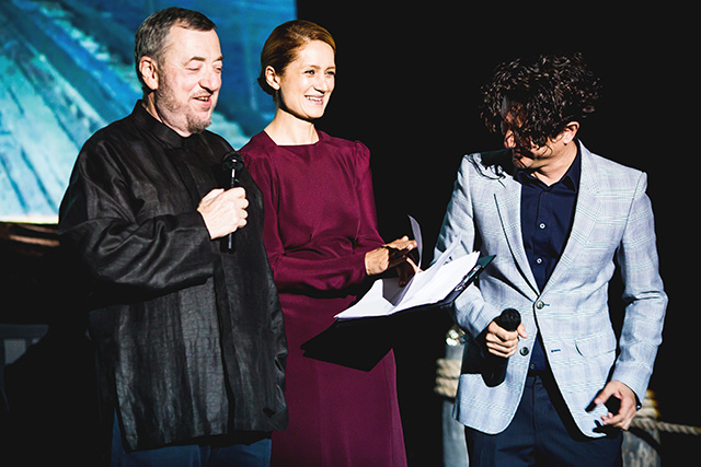 Павел Лунгин, Виктория Исакова и Алексей Боков Открытие IX Международного кинофестиваля имени Андрея Тарковского "Зеркало" (фото 13)