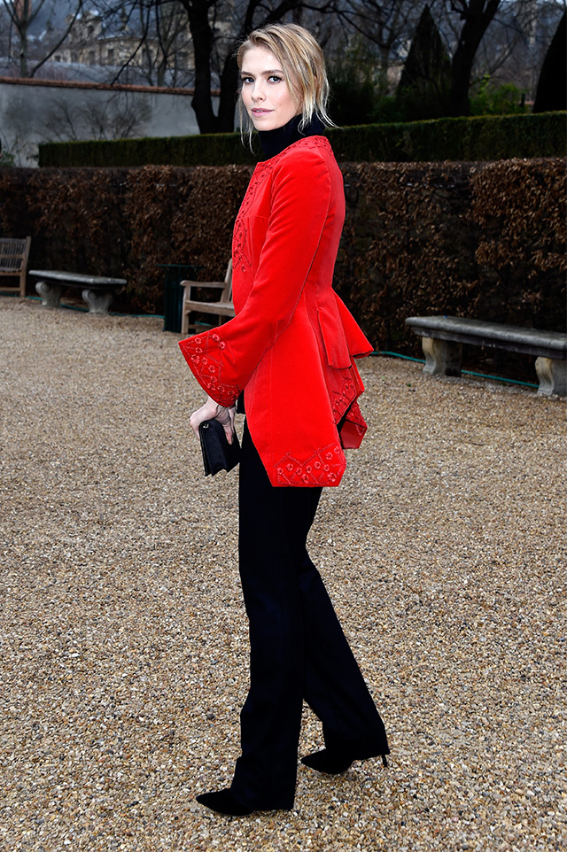 Гости показа Christian Dior haute couture, весна-лето 2015 (фото 3)